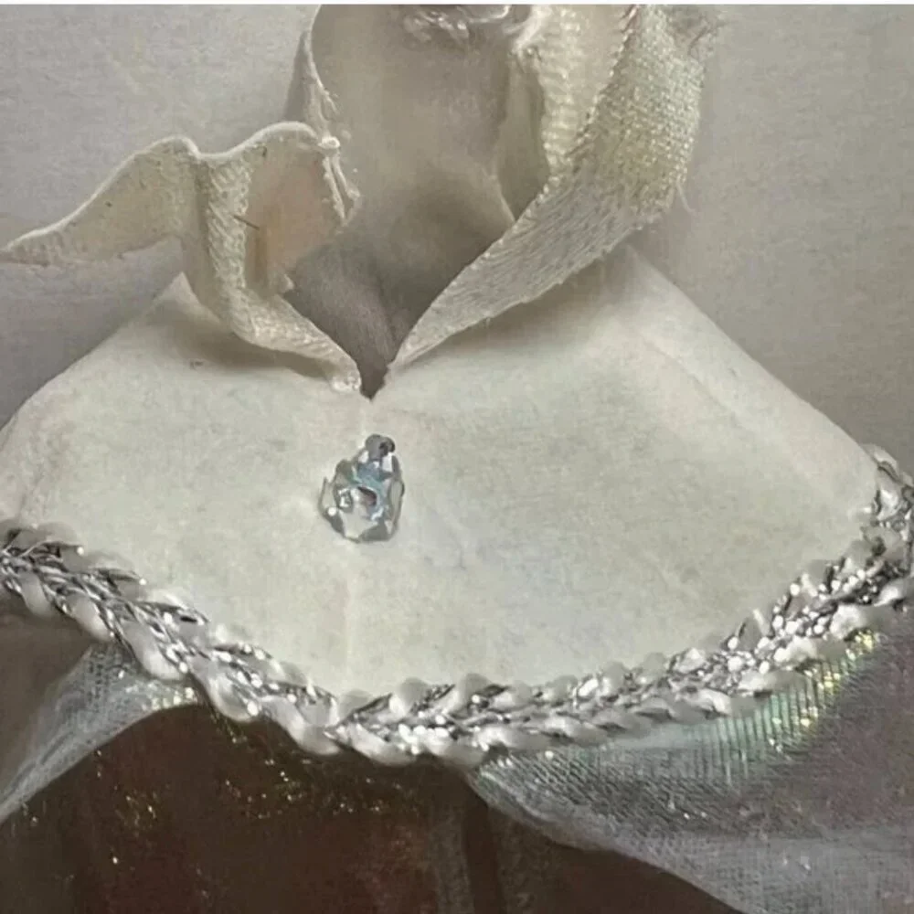 Disney Sleeping Beauty Winter Frost Blue Gown Doll Dress 2 Capes Barbie Size